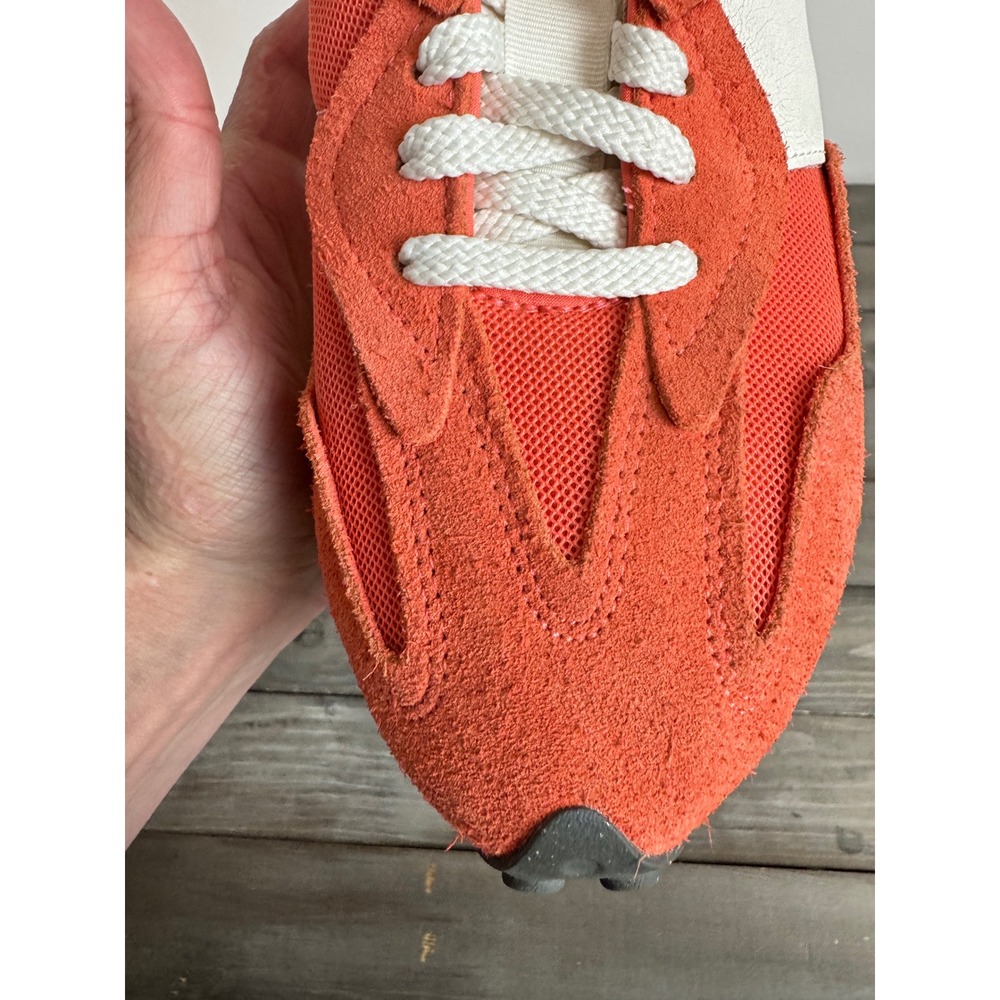 New Balance 327 Orange White Suede Sneakers U327WRC Mens 9 Womens 10.5 - Picture 10 of 15